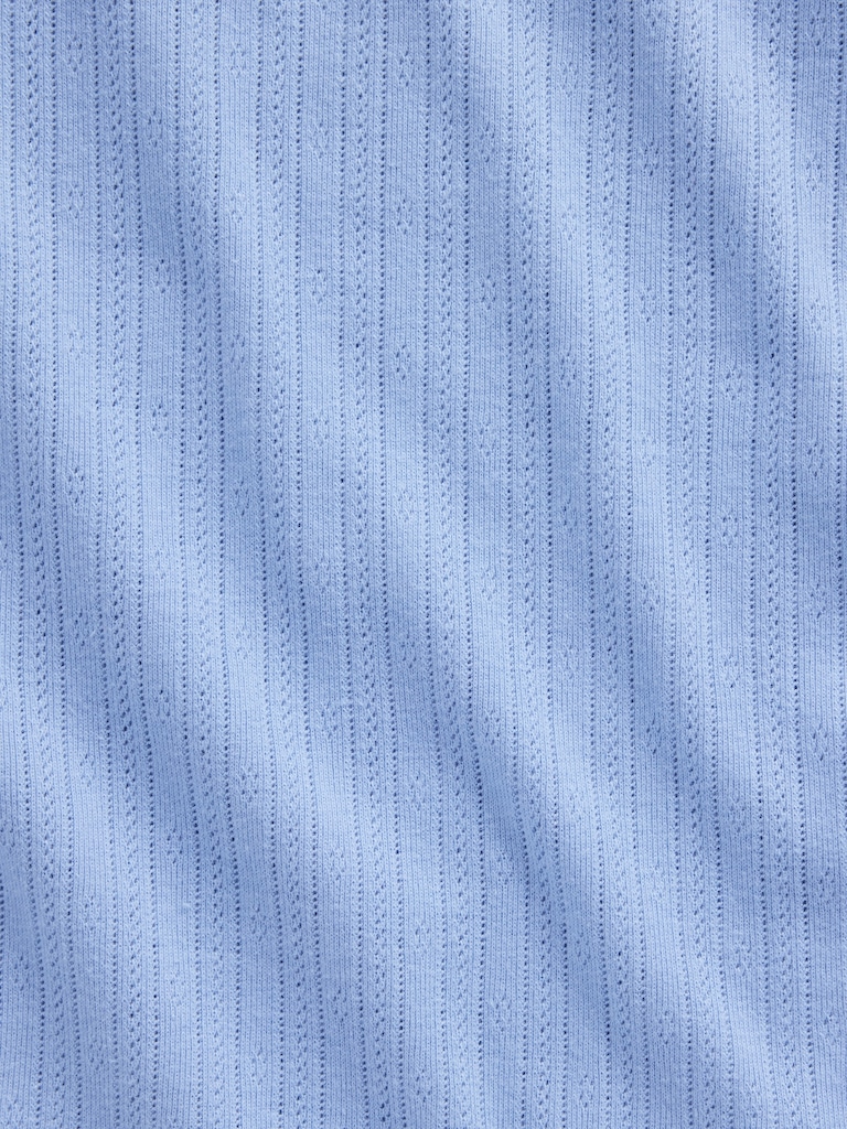 Pointelle Crewneck T-Shirt