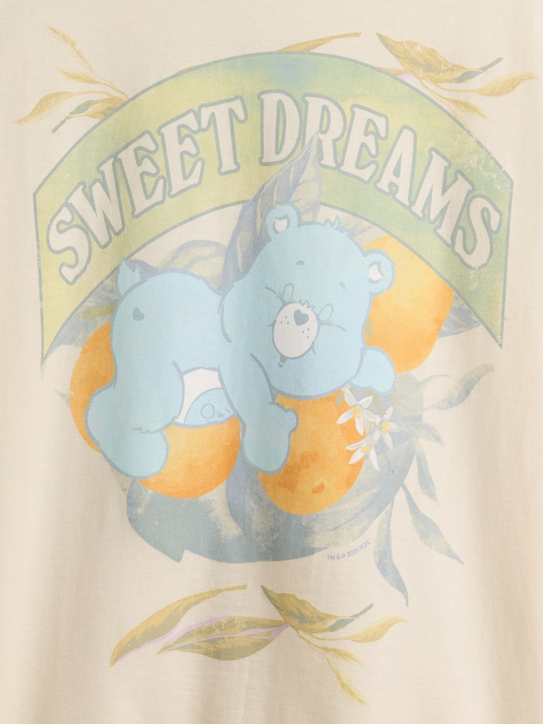 Kids Care Bears Graphic Tunic T-Shirt