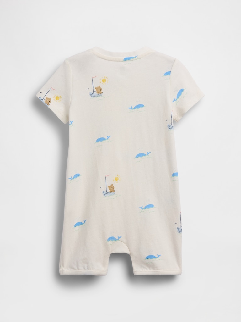 Baby First Favorites Organic Cotton Shorty One-Piece