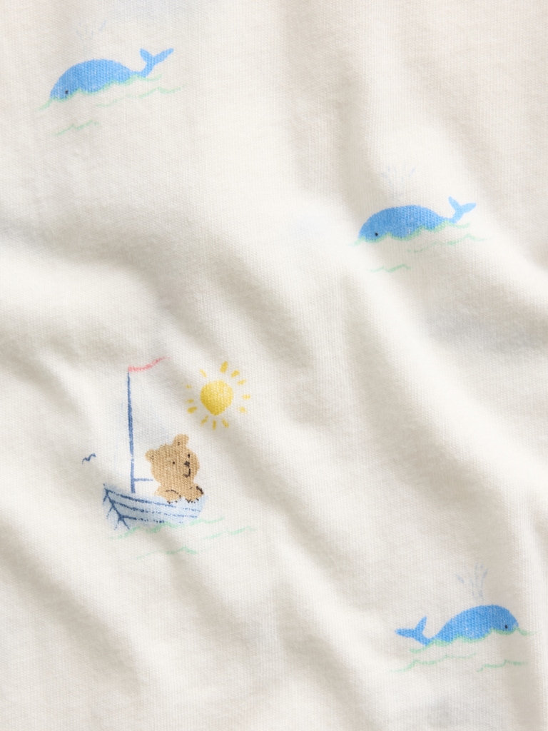 Baby First Favorites Organic Cotton Shorty One-Piece