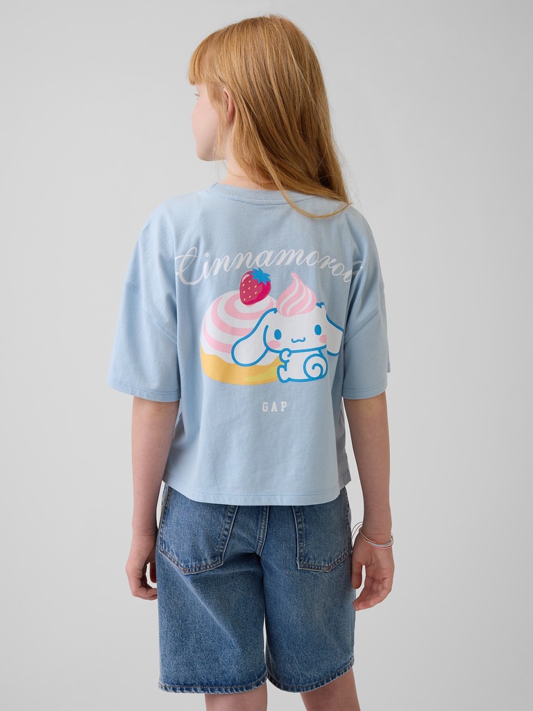 Kids Hello Kitty Oversized Graphic T-Shirt