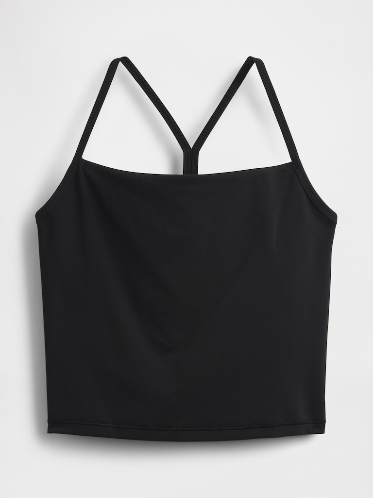 GapFit Smooth Racerback Crop Tank Top