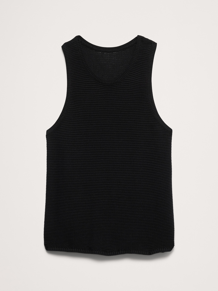Cotton Sweater Tank