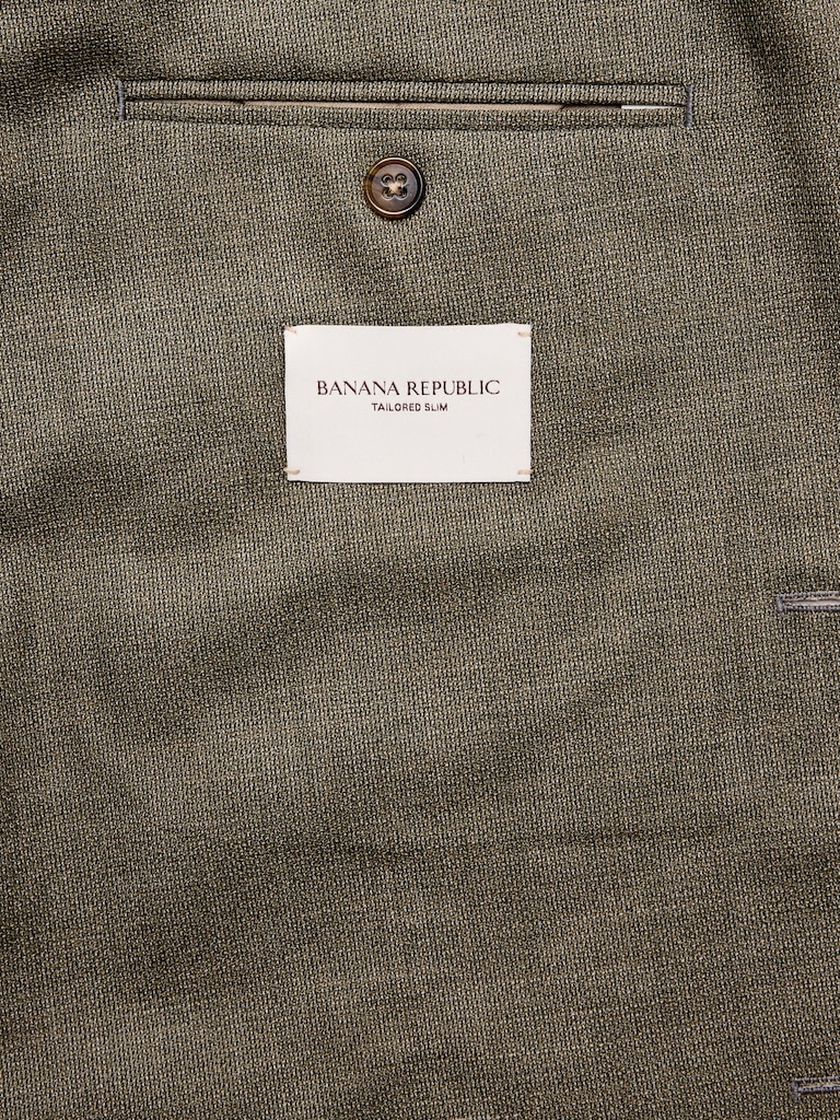 Italian Wool Ventile Suit Jacket