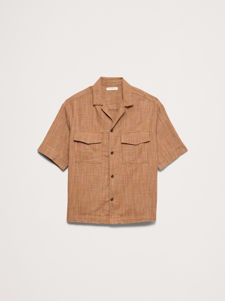 Relaxed-Fit Cotton Resort Shirt