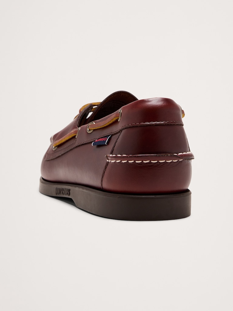 Dockside Portland Waxed Shoe By Sebago