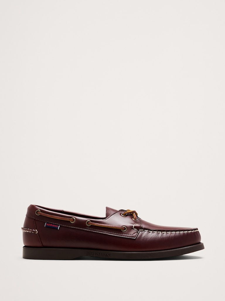 Dockside Portland Waxed Shoe By Sebago