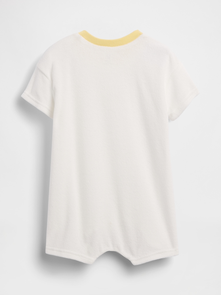 Baby French Terry Shorty One-Piece