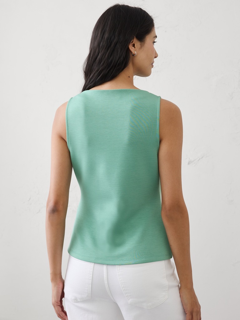 Soft Touch High-Neck Top