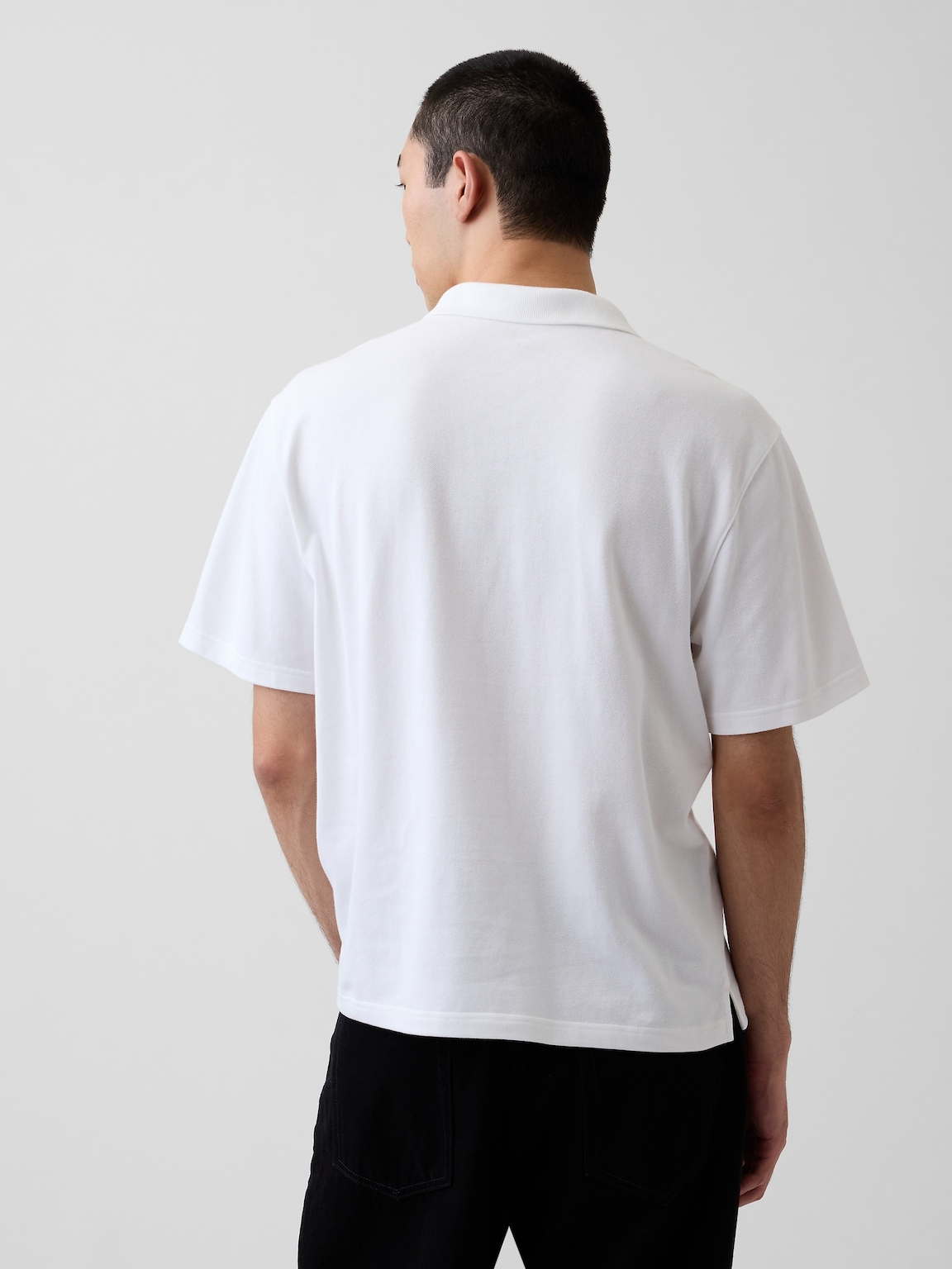 Relaxed Pique Polo