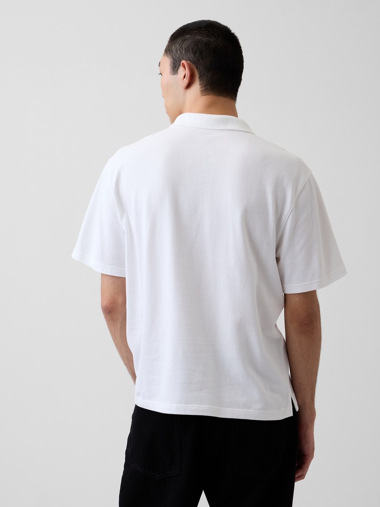 Relaxed Pique Polo