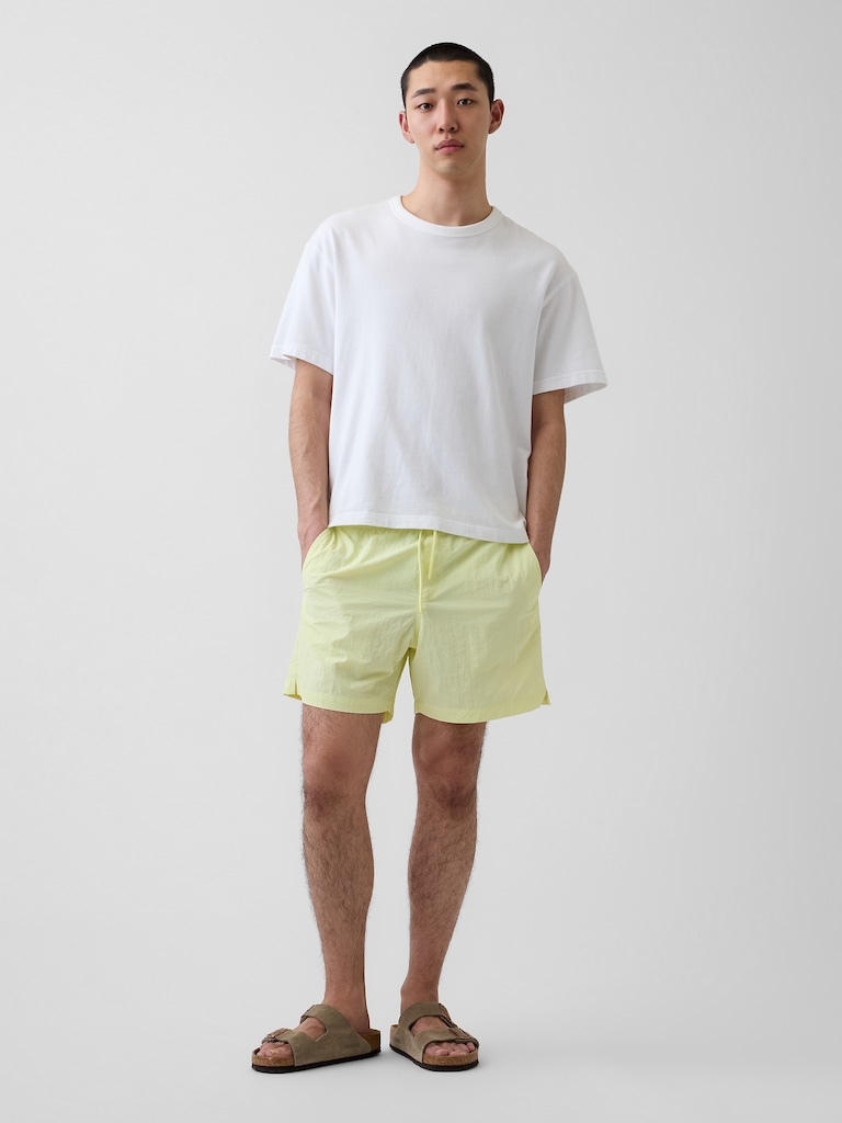 6" Relaxed Swim Trunks