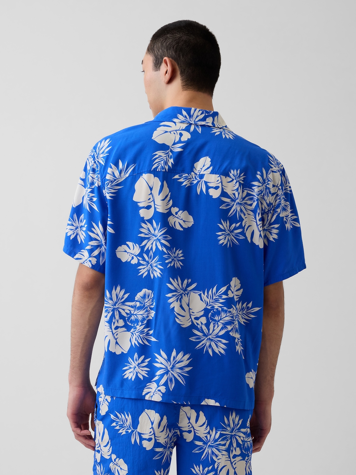 Relaxed Camp Collar Shirt