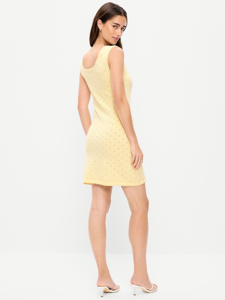 SoSoft Lite Pointelle Sweater Dress