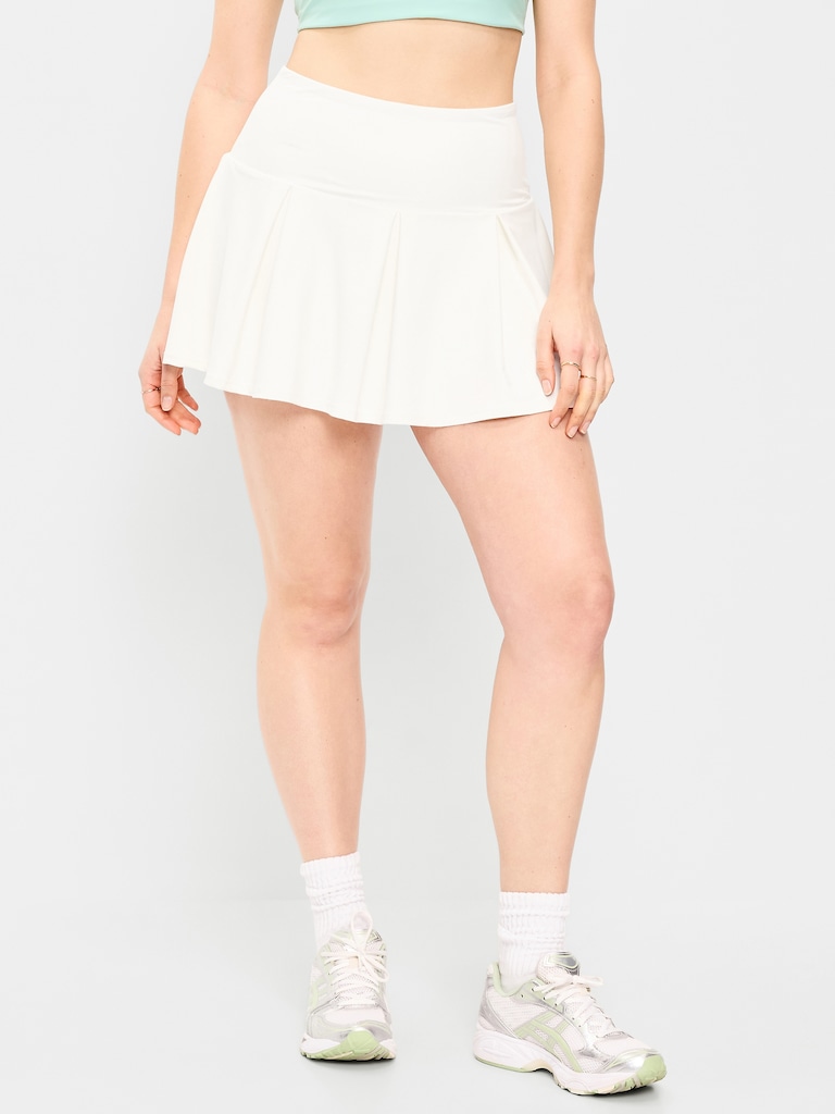 Extra High-Waisted Drop-Waist PowerSoft Skort