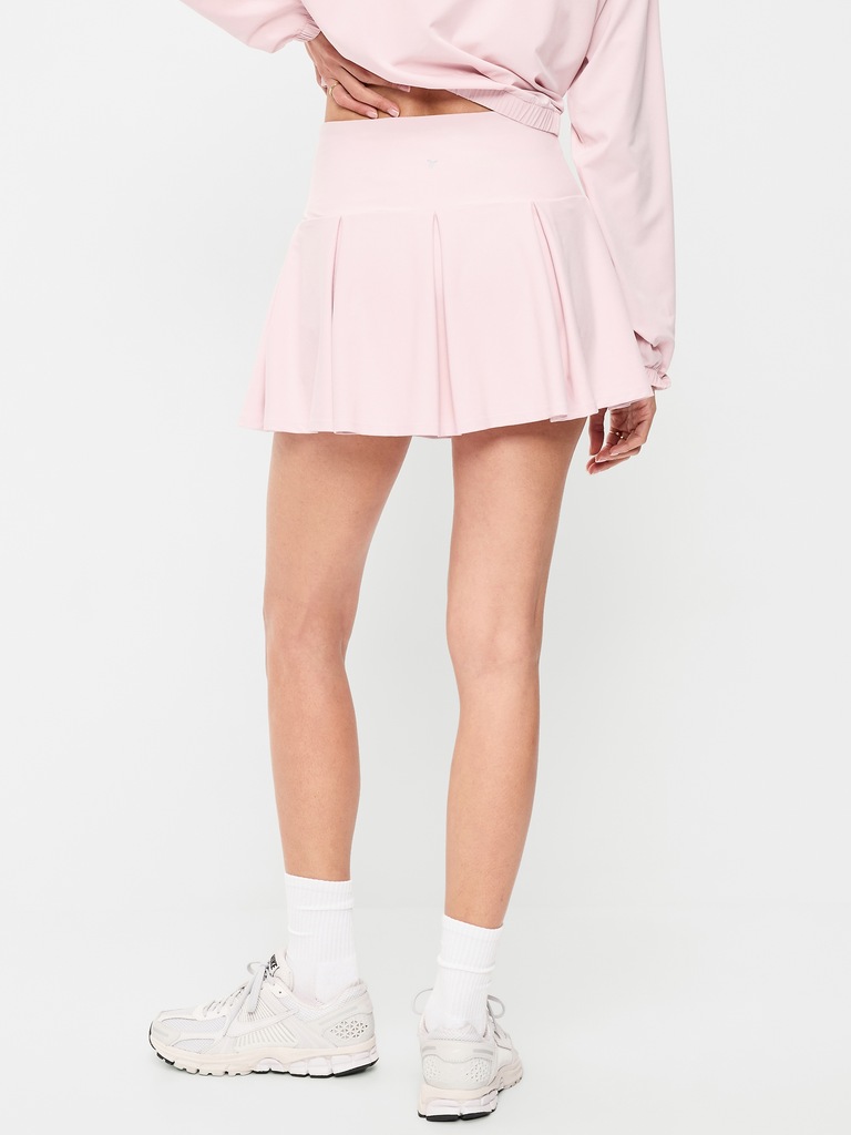 Extra High-Waisted Drop-Waist PowerSoft Skort
