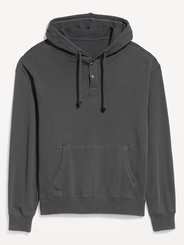 French Terry Pullover Hoodie
