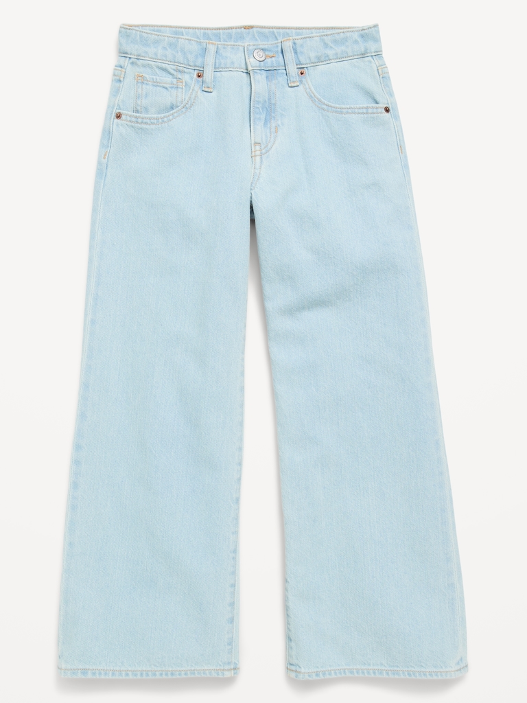 Super Baggy Wide-Leg Jeans for Girls