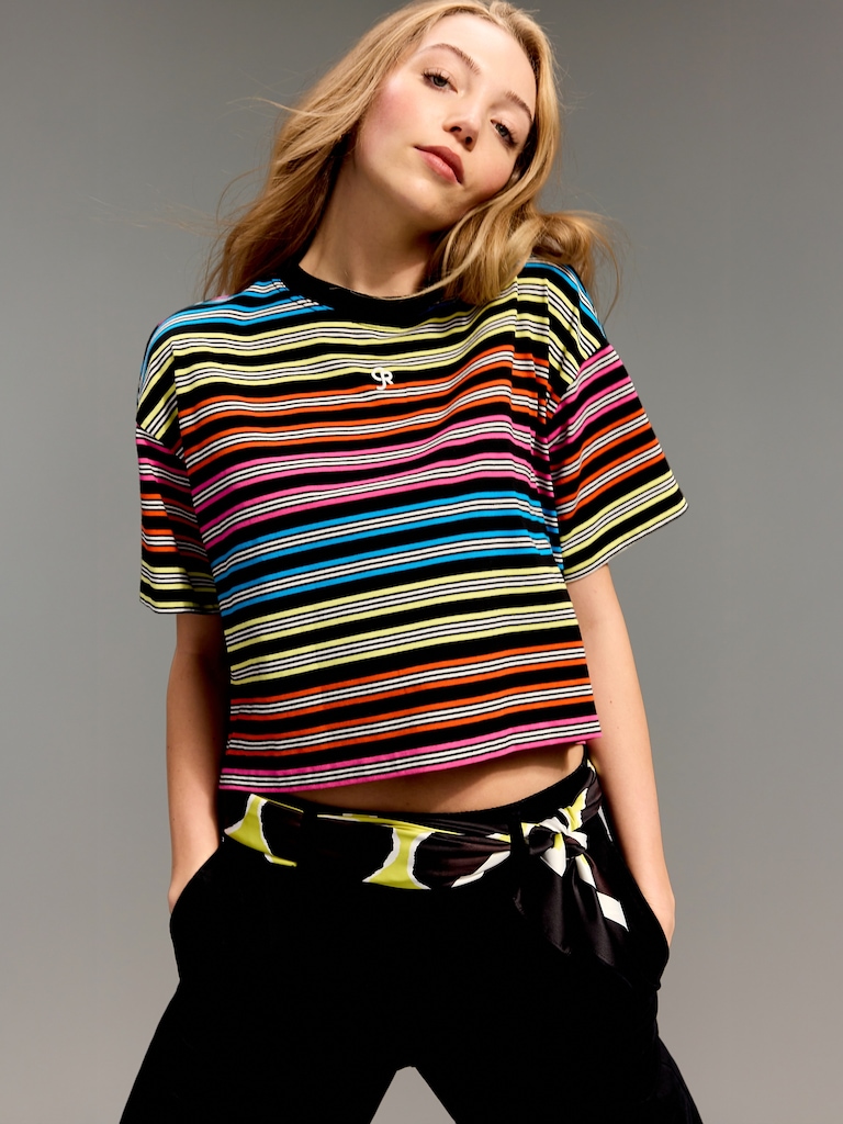 Old Navy x Christopher John Rogers Crop T-Shirt