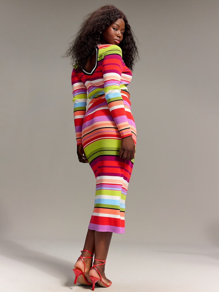 Old Navy x Christopher John Rogers Sweater Midi Skirt