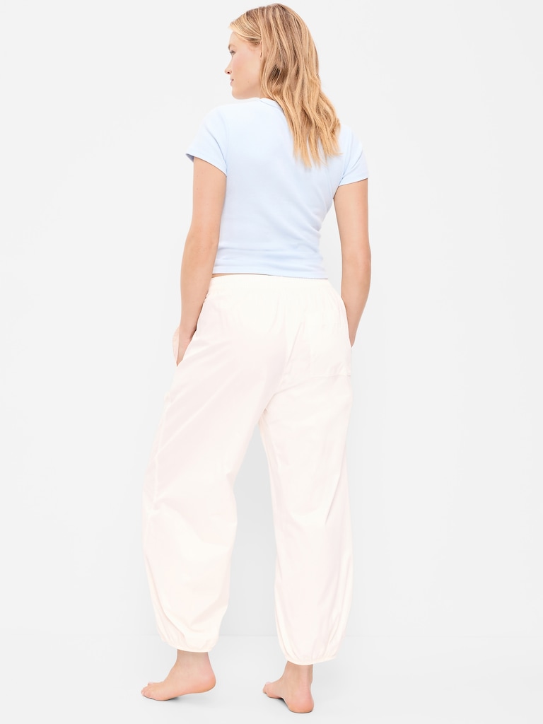 Lightweight Pull-On Parachute Sleep Pants