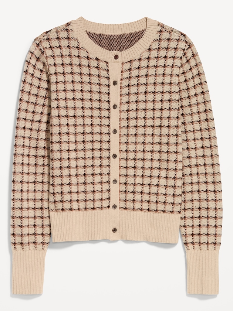 SoSoft Crew-Neck Cardigan Sweater