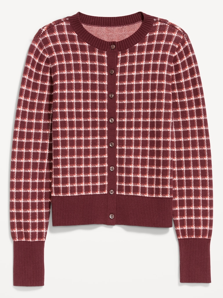 SoSoft Crew-Neck Cardigan Sweater