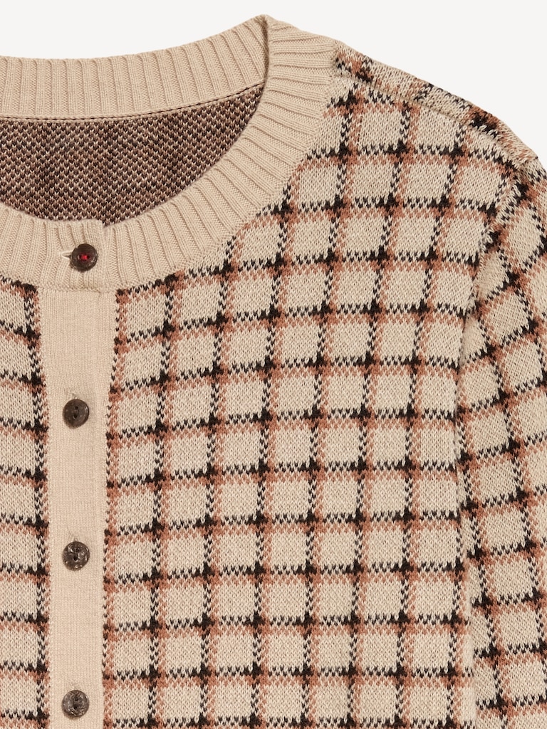 SoSoft Crew-Neck Cardigan Sweater