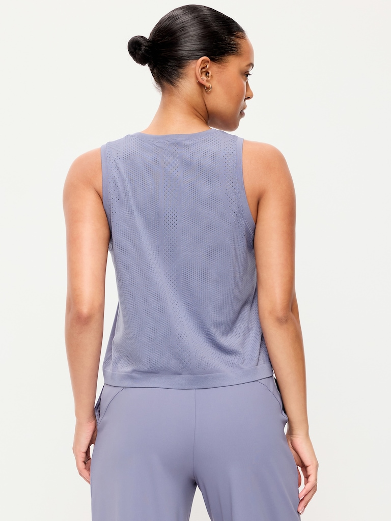 Fluid Seamless Loose Tank Top