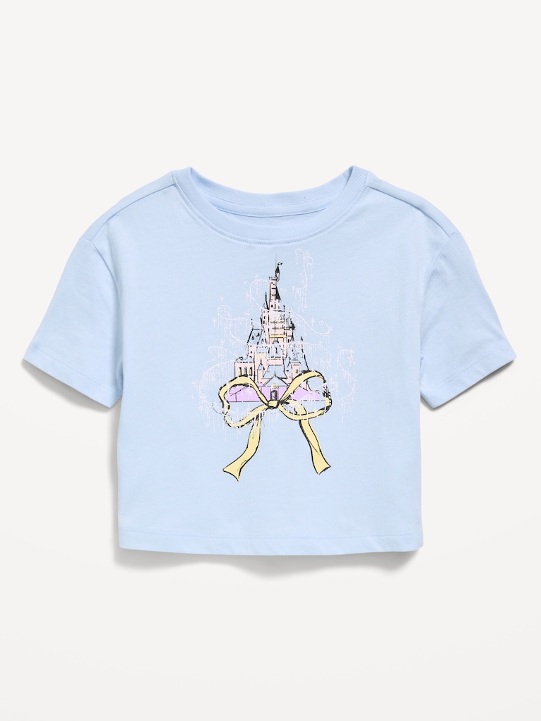 Disney© Princess Oversized Boxy Graphic T-Shirt for Toddler Girls