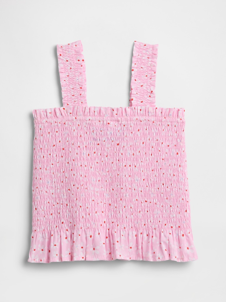 Kids Smocked Peplum Top