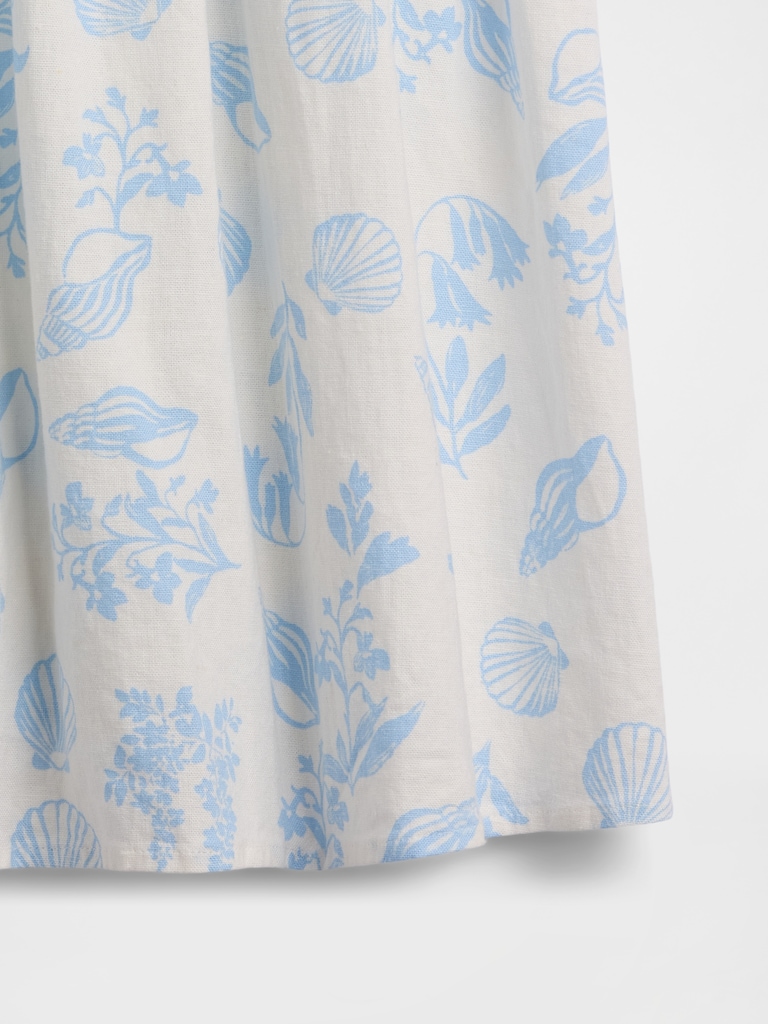 Kids Linen-Blend Dress