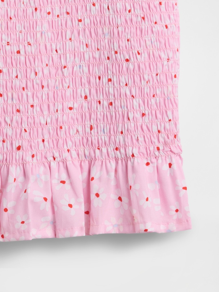 Kids Smocked Peplum Top