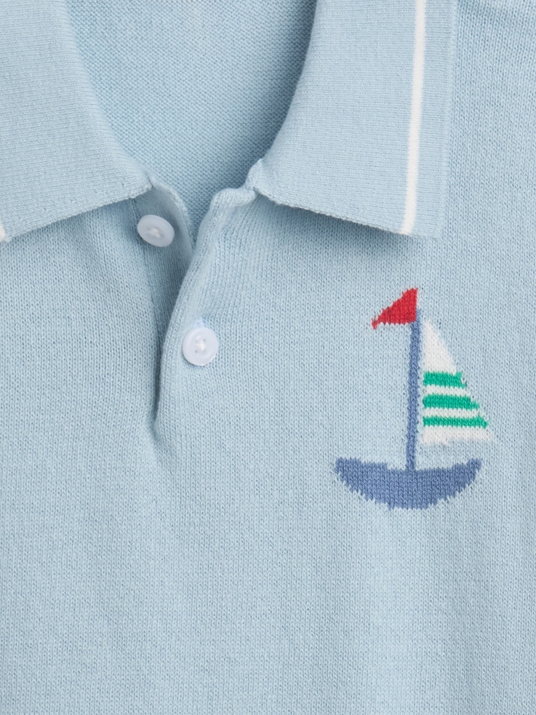 babyGap Sweater Polo Shirt
