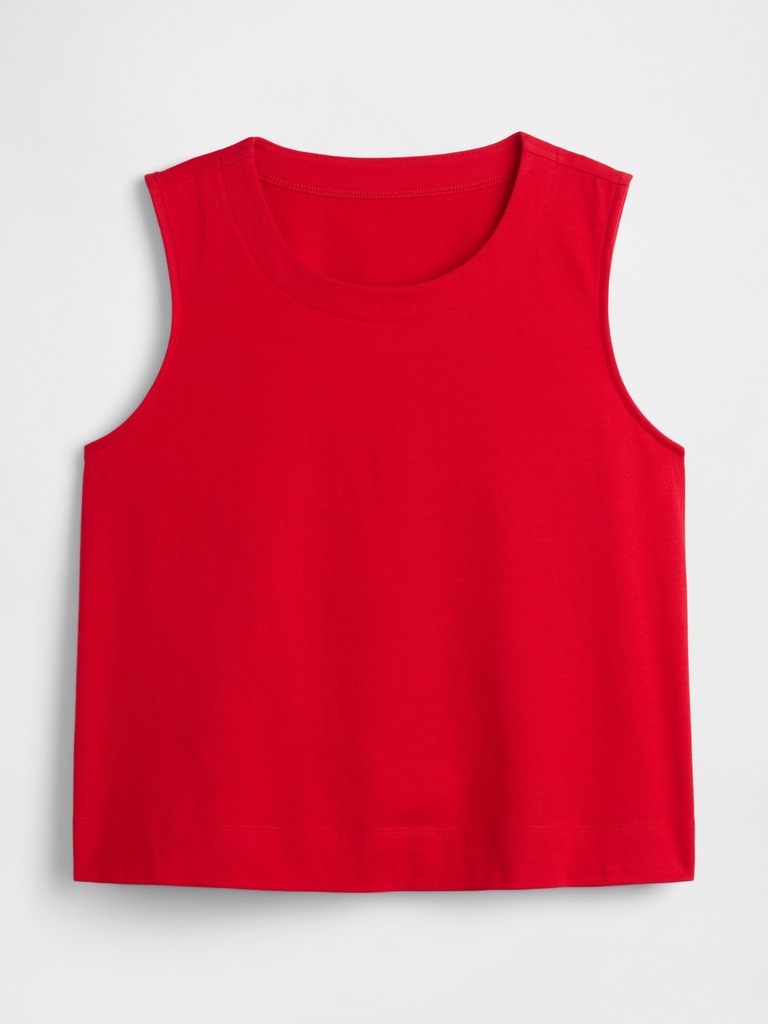 Crewneck PJ Shell Tank Top