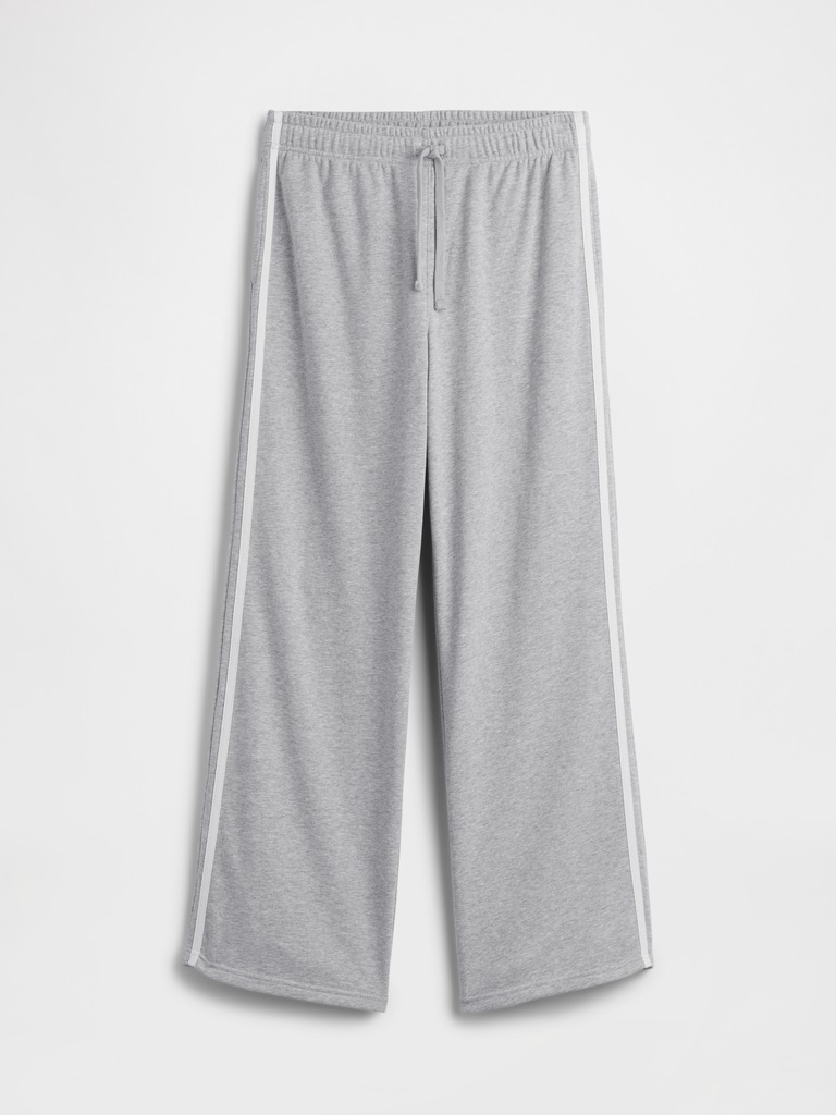 Relaxed French Terry Straight-Leg Sweatpants