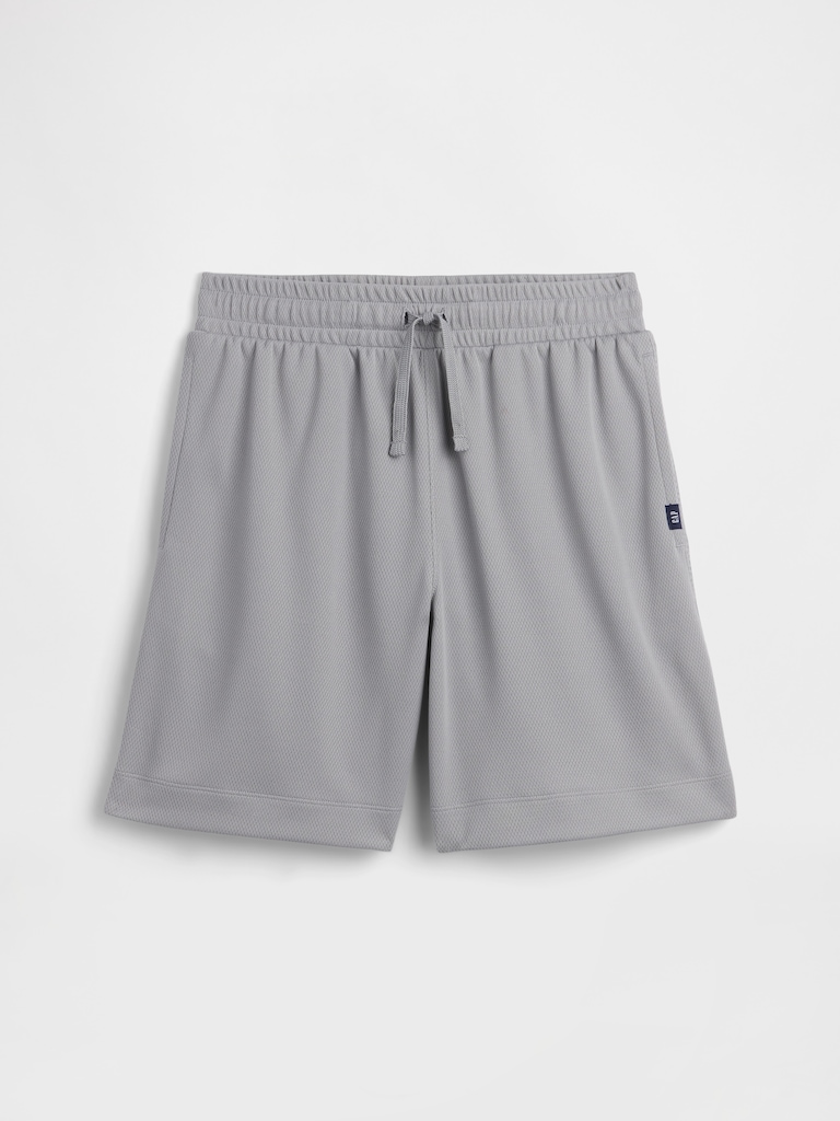 Kids 100% Recycled Pull-On Mesh Shorts