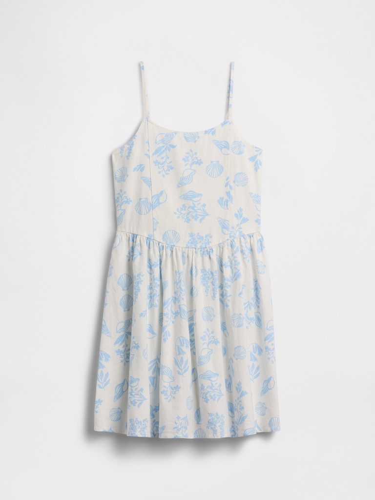 Kids Linen-Blend Dress