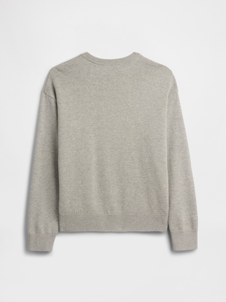 Kids Relaxed Intarsia Sweater