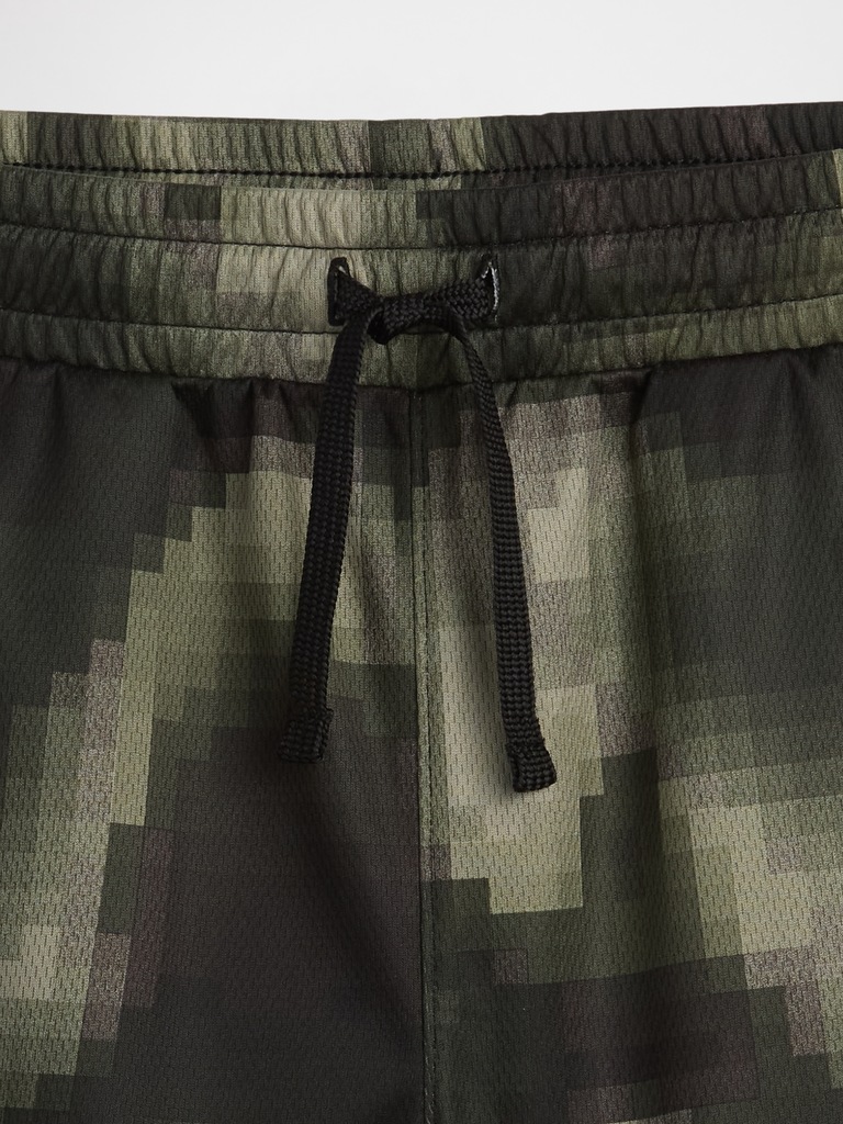 Kids 100% Recycled Pull-On Mesh Shorts