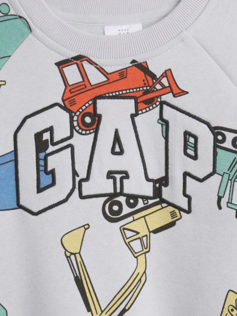 babyGap Print Crewneck Sweatshirt