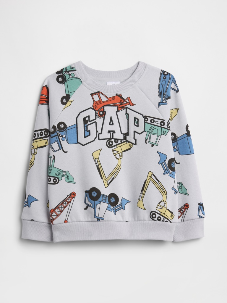 babyGap Print Crewneck Sweatshirt