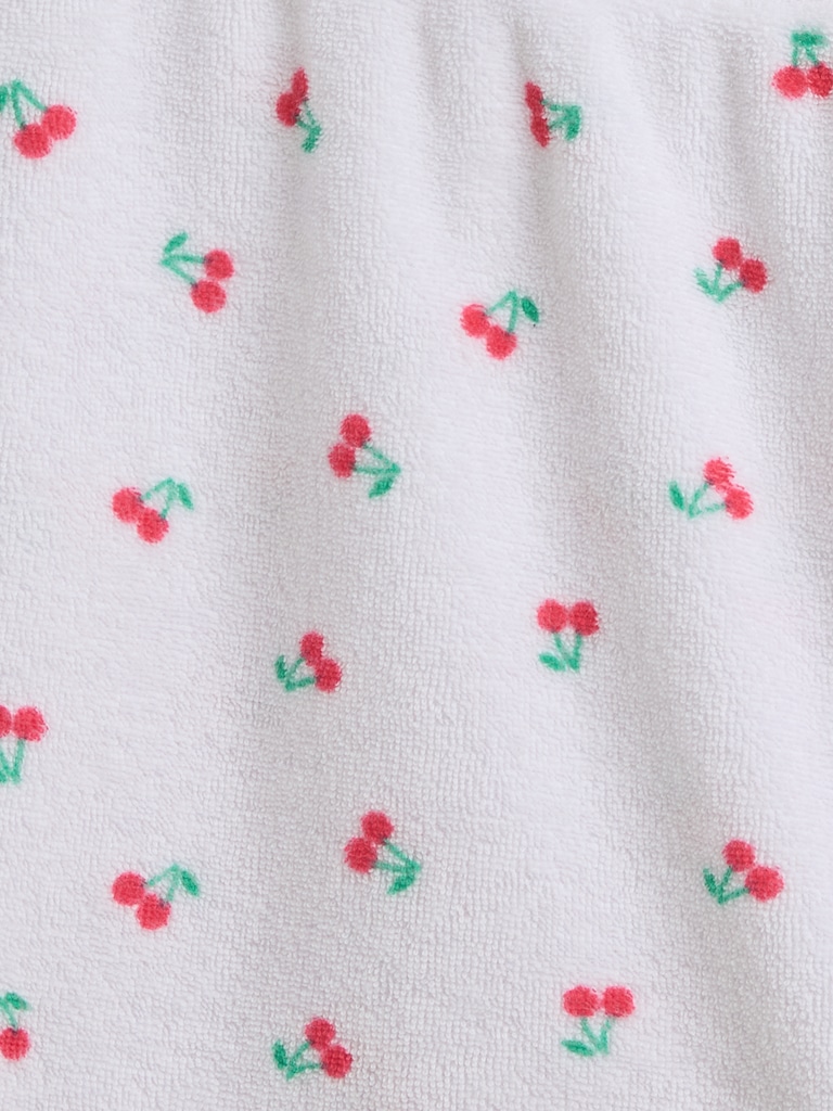 Kids Towel Terry Skort Outfit Set