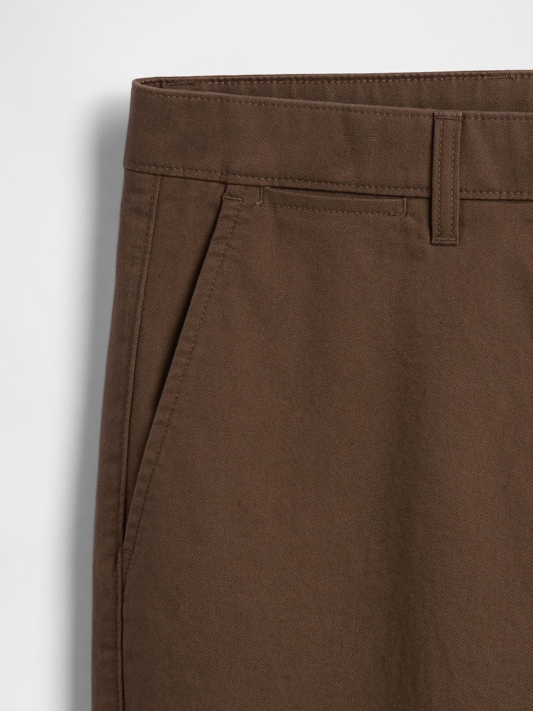 Modern Straight Khakis