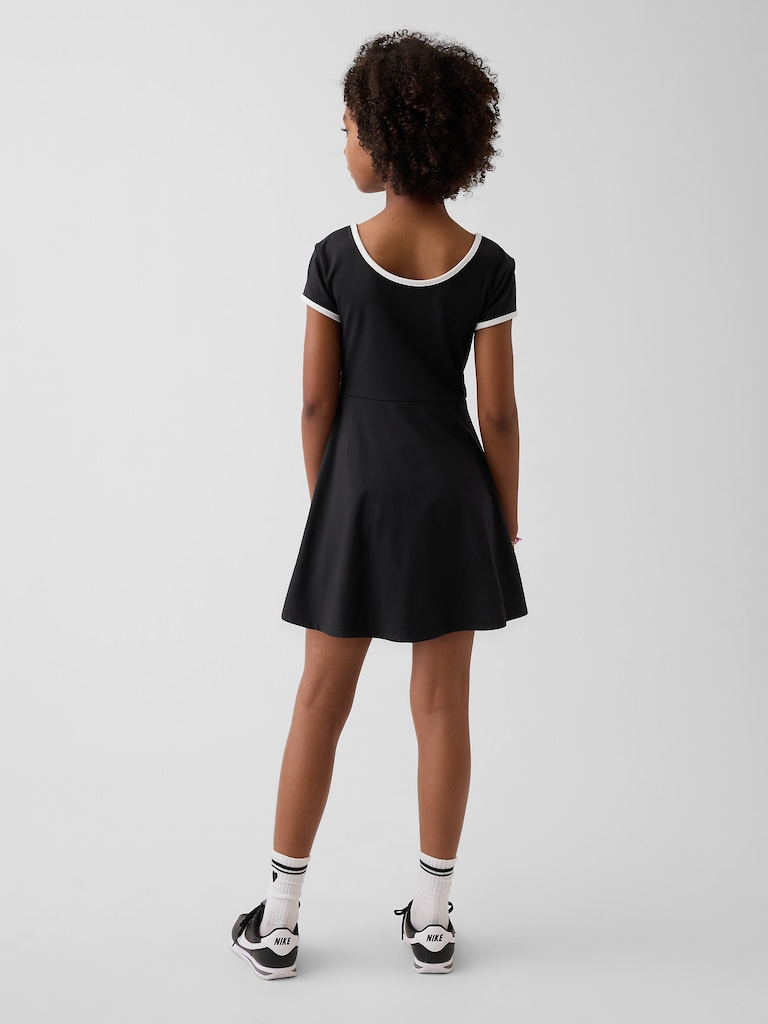 Kids Cap-Sleeve Athletic Dress