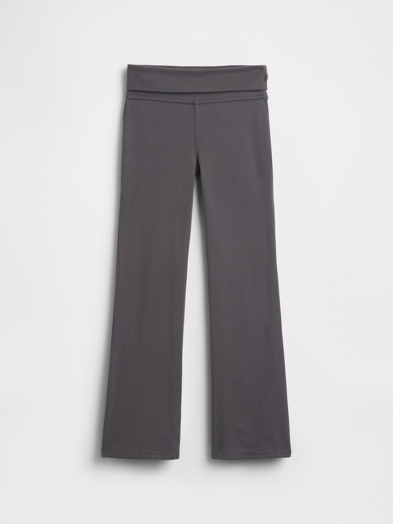 Kids Foldover Flare Leggings