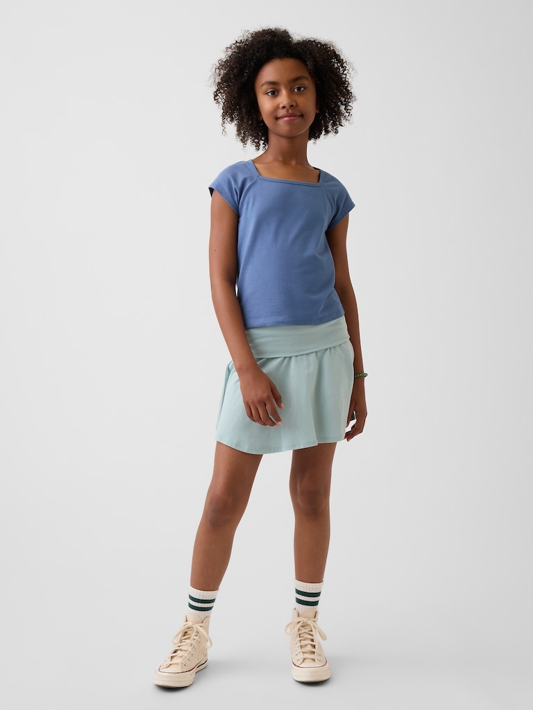 Kids Foldover Skort
