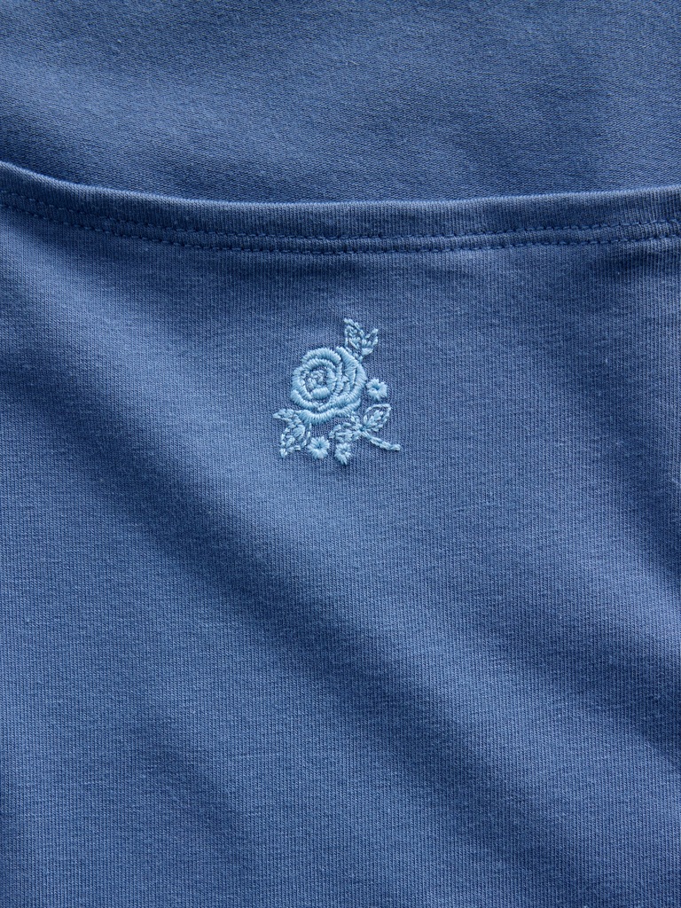 Kids Jersey Square-Neck Dress