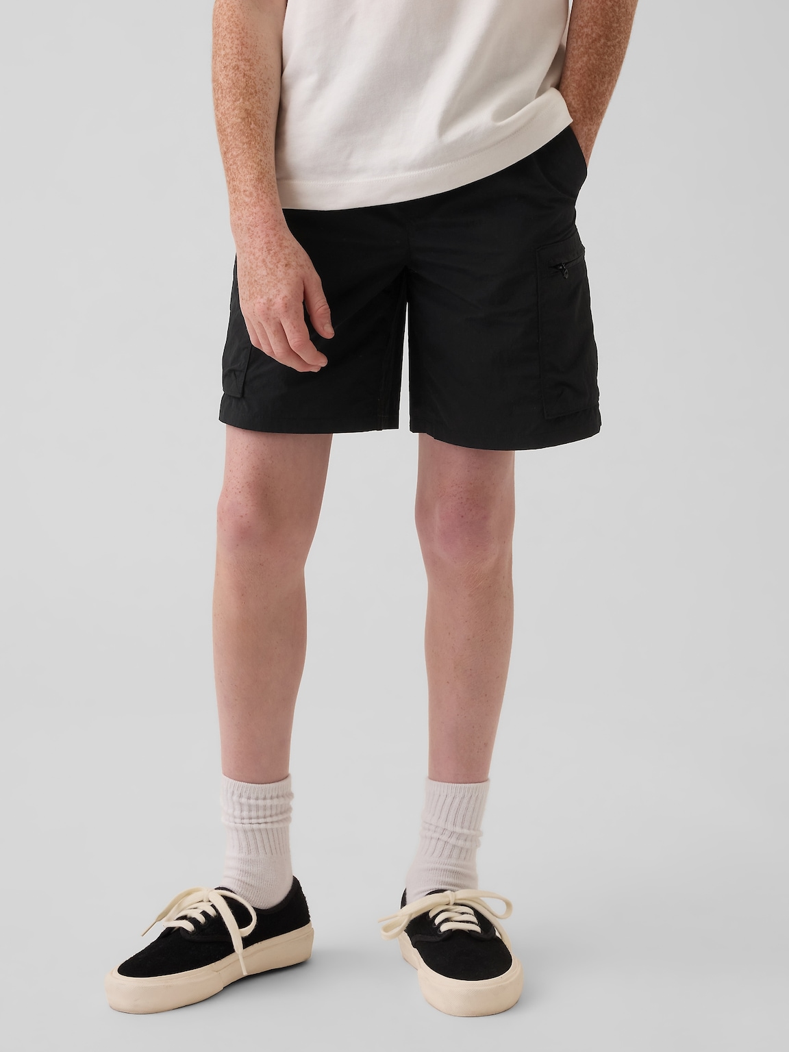 Kids Relaxed Quick-Dry Cargo Shorts