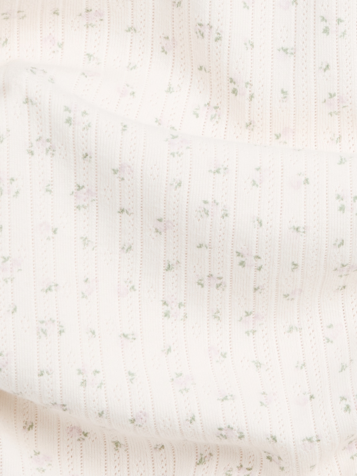 Pointelle Crewneck T-Shirt